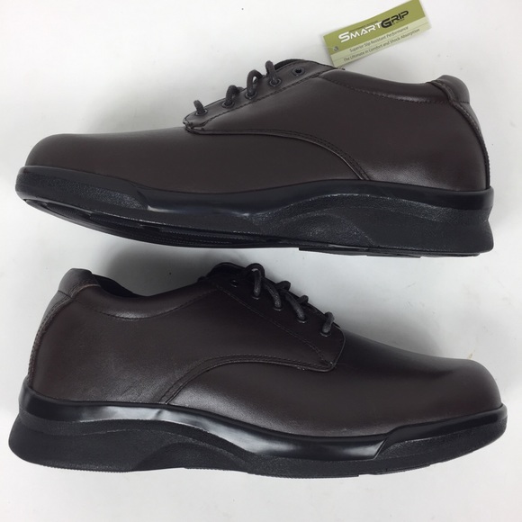 Apex 10.5 Brown Shoes Orthopedic Shock Absorbing - Picture 7 of 14